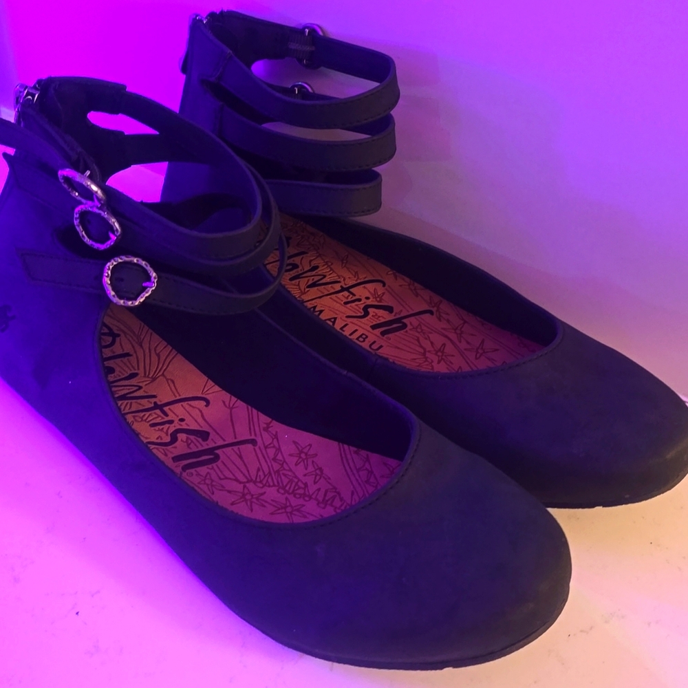 Black Sandals 3 Ankle Straps